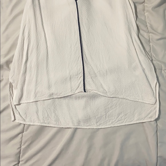 H&M Black & White Sleeveless Tank Sz 4 - Picture 6 of 9